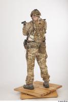 Soldier in American Army Military Uniform 0099